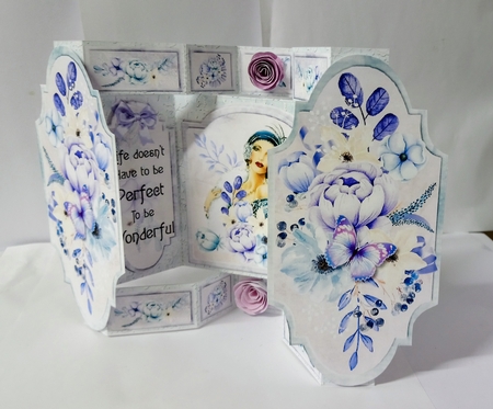 Perfectly Wonderful Push n Fold Card and Envelope Kit by Jackie Odonnell
