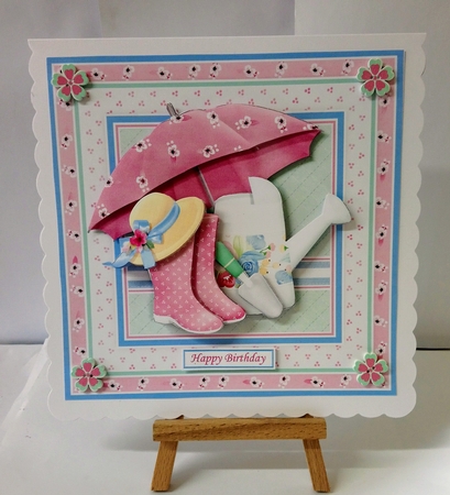 THE FEMALE GARDENER Decoupage & Inserts Bumper Kit by Jackie Odonnell