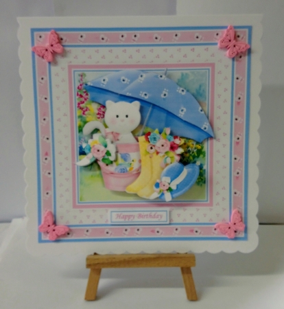 THE FEMALE GARDENER Decoupage & Inserts Bumper Kit by Jackie Odonnell