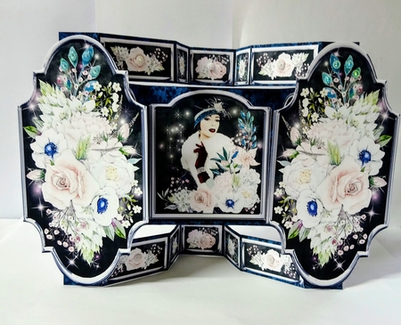 After Midnight Push n Fold Card and Envelope Kit by Jackie Odonnell