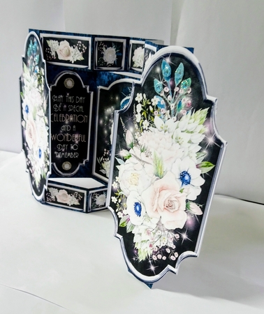 After Midnight Push n Fold Card and Envelope Kit by Jackie Odonnell