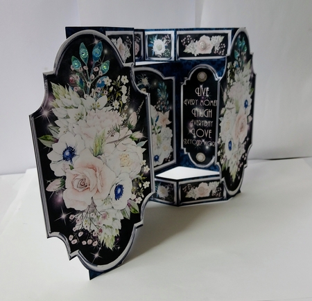 After Midnight Push n Fold Card and Envelope Kit by Jackie Odonnell