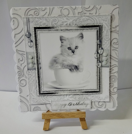 Happy Birthday thank you with love pyramid mini kit by Jackie Odonnell