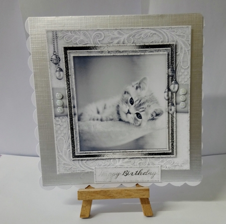 Happy Birthday thank you with love pyramid mini kit by Jackie Odonnell