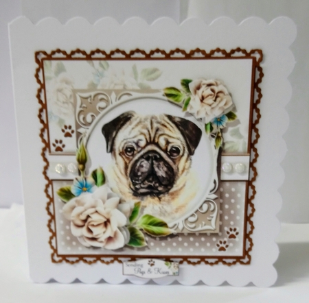 Paw Prints on Your Heart Bumper Kit by Jackie Odonnell
