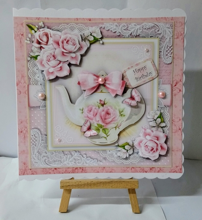 Shabby Chic Duck Egg & Co-ordinate Papers 200Dpi by Jackie Odonnell