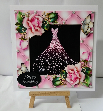 The Diamond Gown - Pink by Jackie Odonnell