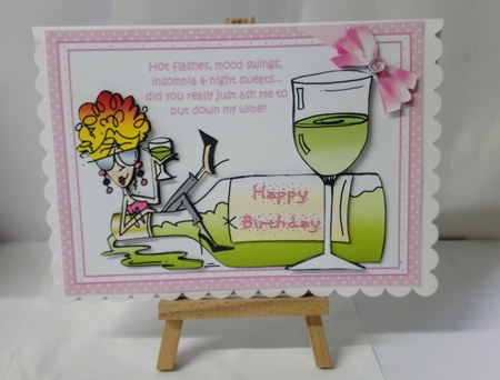 Rita PMT and wine mini kit by Jackie Odonnell