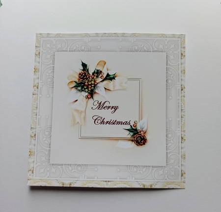 Elegant Christmas Insert 1 by Jackie Odonnell