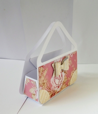 Shabby Chic Rose Pink 2 Papers 200Dpi by Jackie Odonnell