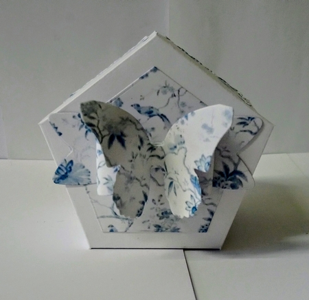 Shabby Chic Blue Papers 200Dpi by Jackie Odonnell
