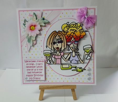 8x8 JJ and Rita friends for so long mini kit by Jackie Odonnell