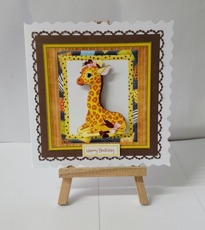 Girl giraffe by Jackie Odonnell