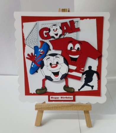 8x8 The smiley soccer ball mini kit by Jackie Odonnell