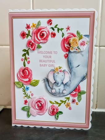 Welcome baby girl by Jackie Odonnell