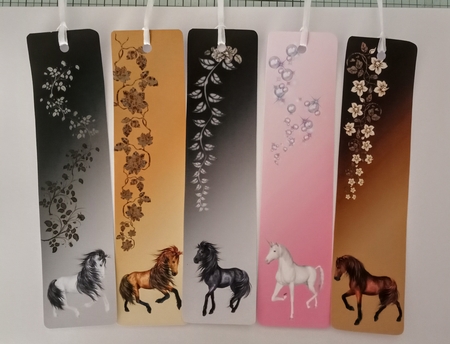Horse Bookmarks by Jackie Odonnell
