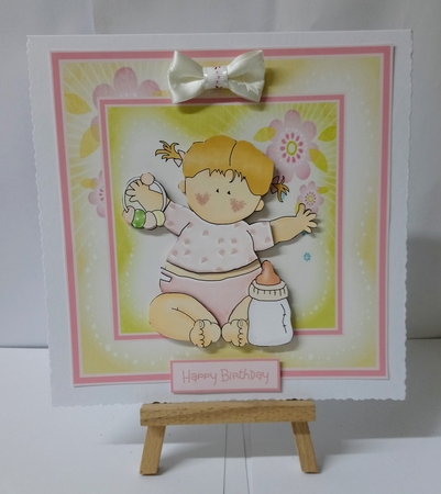 Baby girl first birthday by Jackie Odonnell
