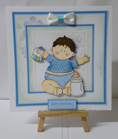 Baby boy first birthday by Jackie Odonnell