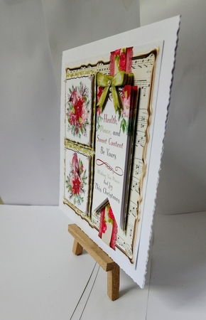 Christmas Sentiments 2 7x7 Card Front & Insert Mini Kit by Jackie Odonnell