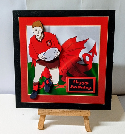 Welsh rugby birthday  by Jackie Odonnell