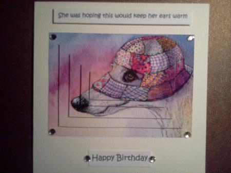 She'd Patented Her Patchwork Medley Mask Pyramage by Jackie Williams