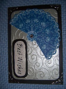 Blue Fan by Jackie Edwards