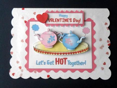 Let's Get Hot Together! Valentine Teapots by Jacqueline Bunnett