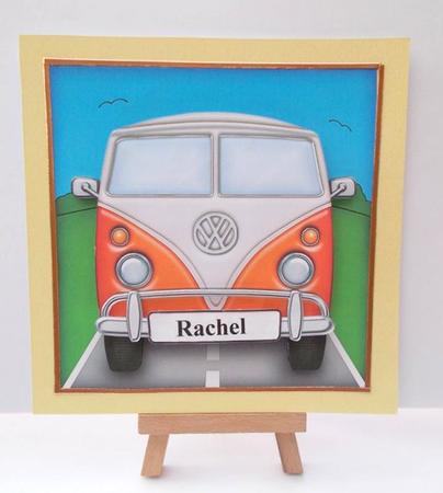 7 x 7 Vw Campervan Topper by Jacqueline Bunnett