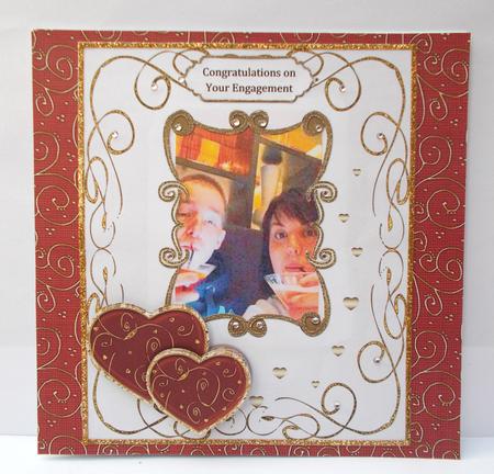 Wedding / Engagement Invitation Card Front / Topper 3 by Jacqueline Bunnett