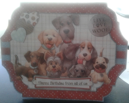 From All Of Us Birthday Card Kit by Jacqui Chilcott