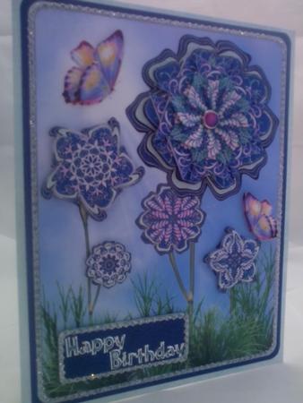 You're Invited Floral & Tea Bag Tiles by Jacqui Chilcott