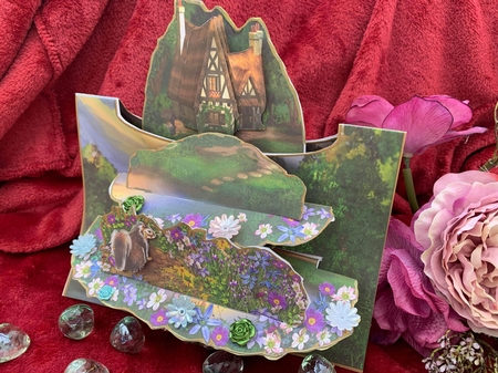 3D Card Kit Twin Table Cottage in the Country by Jacqueline  Herbert 