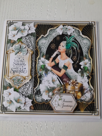 Festive Art Deco 5 Mini Page Kit by Jacqueline Sinden