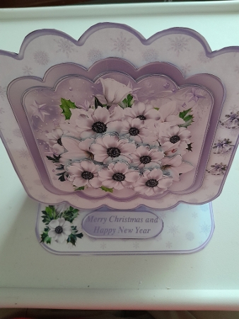 Winter Bouquet - Stacked Layers Easel Card Mini Kit by Jacqueline Sinden