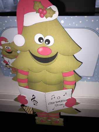 3D on the Shelf Card Kit - Little Singing Christmas Tree Featured Gallery Photo