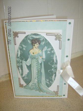 Festive Fashion Ladies #1 Emerald by Jacqui Mcmellon