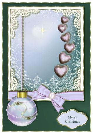 Christmas Love Card Front by Jan Barcelo