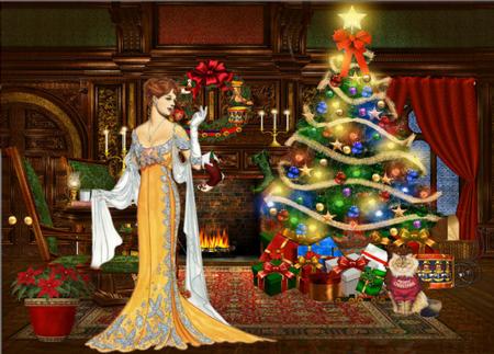 The Perfect Christmas Corner Pyrimage by Jan Barcelo