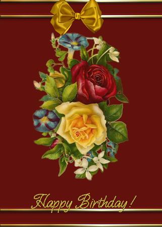 Victorian Roses Insert by Jan Barcelo