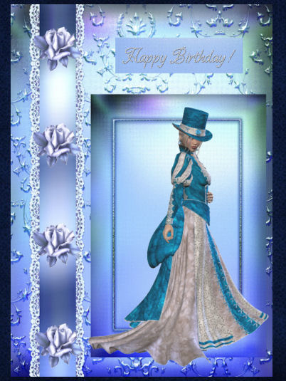 A4 Victorian Beauty by Jan Barcelo