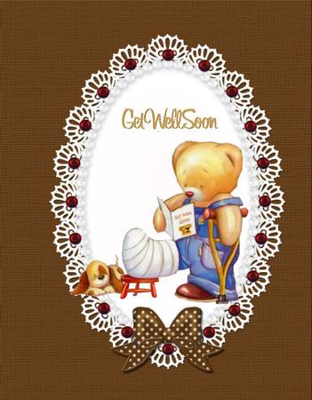 A5 Pearls and Lace Card Front or Insert by Jan Barcelo