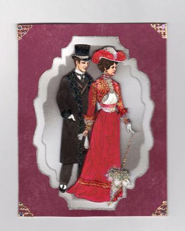 Victorian Couples# 2 by Jan Barcelo