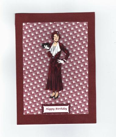 30s Plum Outfit by Jan Barcelo