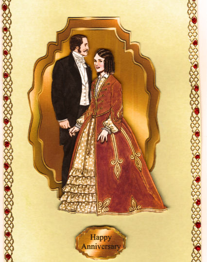 Victorian Couples# 1 by Jan Barcelo