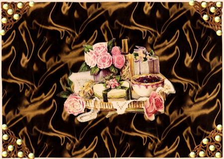 Satin in Brown by Jan Barcelo