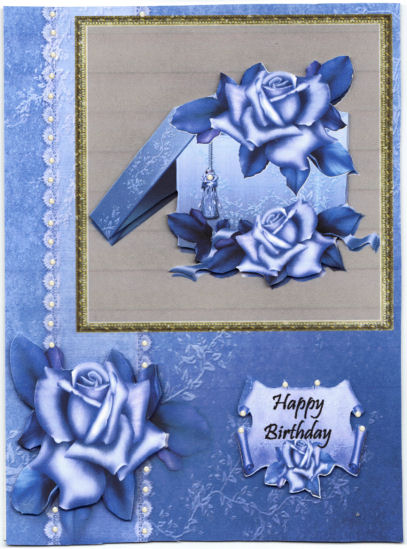 A4 Happy Birthday Present by Jan Barcelo
