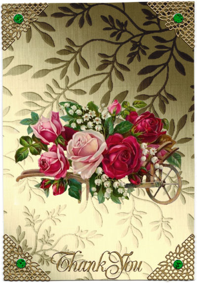 Elegant Metallic Words Matching Backing Paper by Jan Barcelo