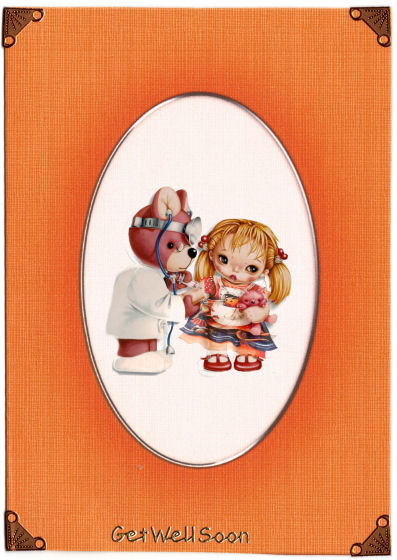A5 Linen Embossed Card Front or Insert by Jan Barcelo