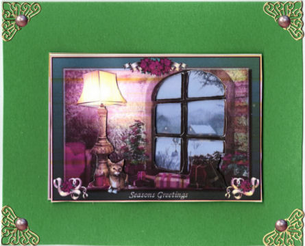 From the Warmth of the Christmas Window 16 by Jan Barcelo