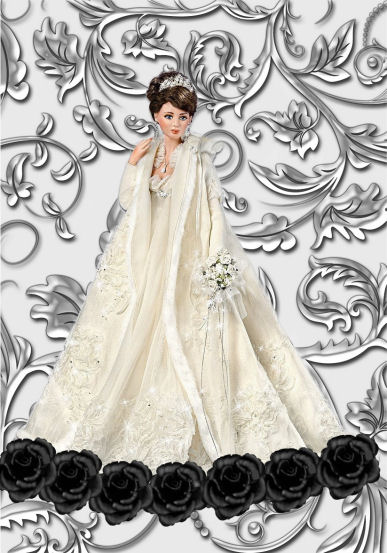 Luxurious A5 Floral Background by Jan Barcelo
